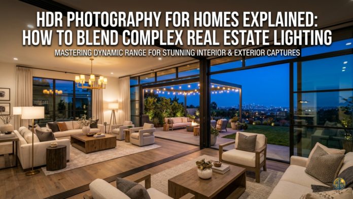 HDR Photography for Homes Explained How to Blend Complex Real Estate Lighting