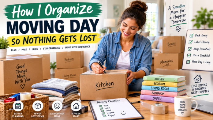 How I Organize Moving Day So Nothing Gets Lost
