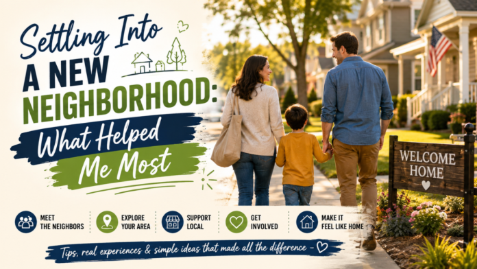 Settling Into a New Neighborhood What Helped Me Most
