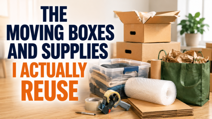 The Moving Boxes and Supplies I Actually Reuse