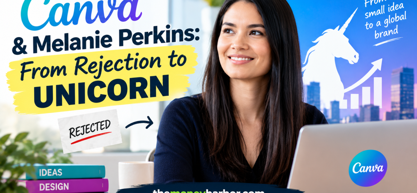 Canva & Melanie Perkins: From Rejection to Unicorn
