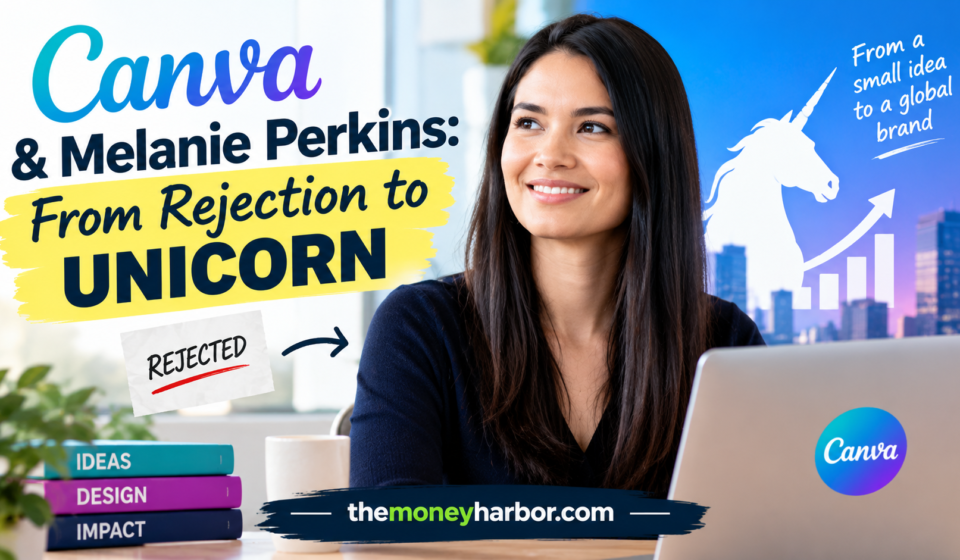 Canva & Melanie Perkins: From Rejection to Unicorn