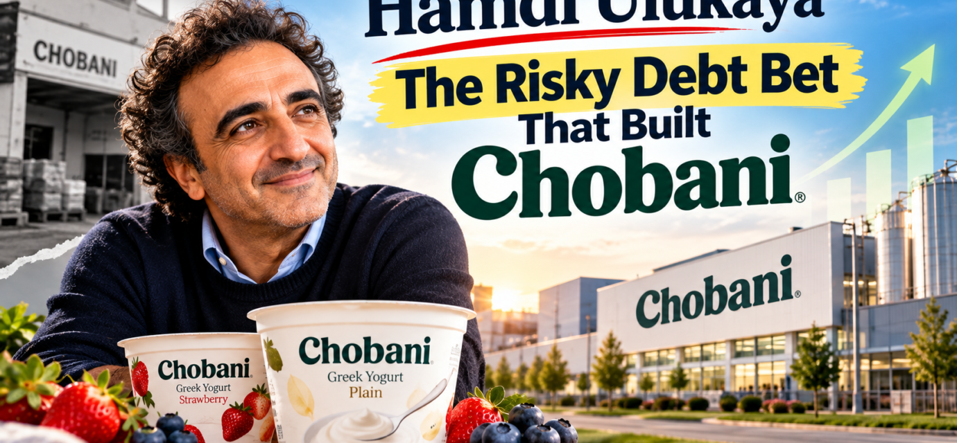In 2005, a 30-year-old immigrant saw an ad for an abandoned yogurt factory. Everyone called it a death trap. He took out a high-risk SBA loan, bought it anyway, and risked total bankruptcy. 10 years later? It was a billion-dollar empire called Chobani. 🥛🔥 Here is how 1 risky loan changed the food industry forever 👇 Hamdi Ulukaya_ Chobani’s Risky Growth Bet