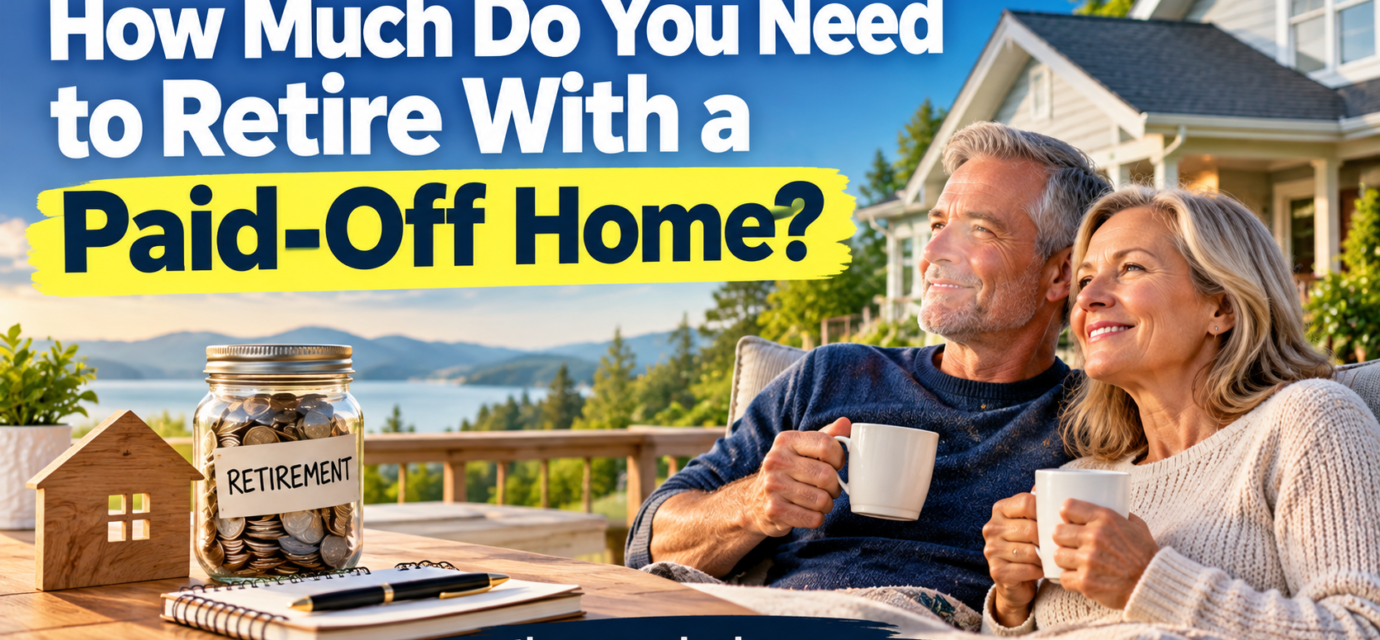 How Much Do You Need to Retire With a Paid-Off Home?